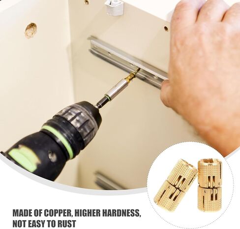2pcs 14mm Copper Concealed Pivot Hinges Adjustable Furniture Cabinet Door Hinges for Storage Units and Drawers, Home Revolving Hardware in Saudi Arabia
