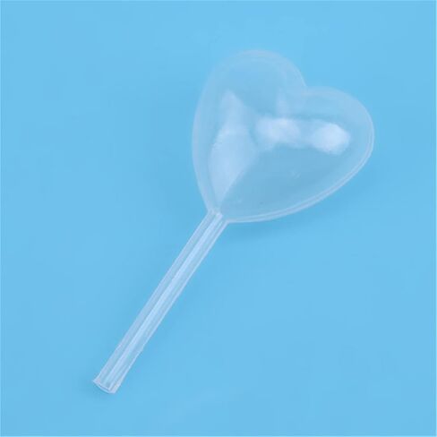 4ml Clear Plastic Pipettes Squeeze Transfer Pipettes Suitable for Strawberries Cupcakes Chocolate Strawberries Ice Cream Cakes (Love Shape), 50PCS in Kuwait