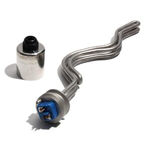 1.5" Inch (OD50.5mm) Tri-clamp Ripple Heating Element Electric Immersion Water Heater 5500W 240V in Saudi Arabia