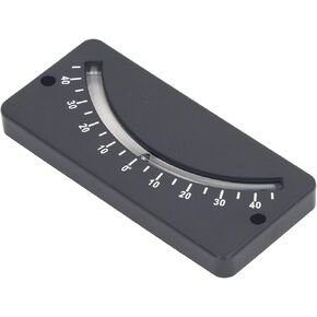 Asixxsix Tube Clinometer, -40 to 40 Degree Range Angle Inclinometer, Inclinometer with Fixing Hole for Horizontal Micro Angle Testing Compact Size ABS Housing Clear Damping Liquid Reading in Kuwait