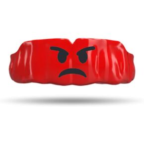 واقي الفم إمباكت كوستوم الاحترافي للفنون القتالية المختلطة/الملاكمة/المواي تاي، سلسلة التصميم (الغاضب) in Kuwait