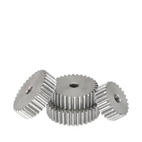 Cylindrical Gear 1M-31/32/33/34/35/36/37/38/39/40T SC45# Carbon Steel 1Pcs(1M33T - Bore 6 mm) in Kuwait