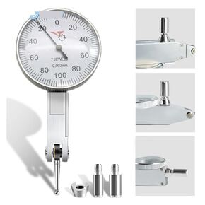 Dial Indicator, 100mm Length Extend Rotating clamp Digital dial Height Gauge Lever dial Test Indicator Connector Holder Arm 9mm Support Stand(Rojo) in Kuwait