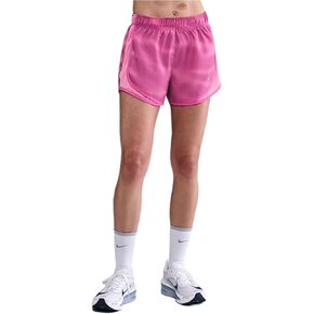 Nike Tempo Women's Dri-FIT Mid-Rise Brief-Lined Running Shorts (Playful Pink/Fire Pink/White) in Kuwait