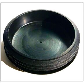 SBDs 4-3/8" Round Plastic Tubing Plug-End Cap 4-7 Ga 110 MM Heavy Duty -Rare Size. Made in USA in Kuwait