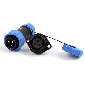 LP/SP21 Cable Male Female Screw Connector Socket 2/3/4/5/6/7 Pin Flange Type Panel Mount(LP21-7F) in Kuwait