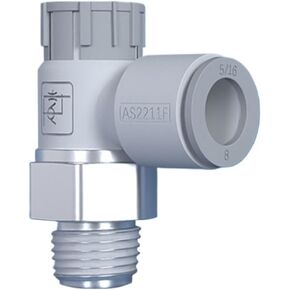 Lock Quick Plug Connector Push Lock Type Pneumatic Locking Type Speed Control Valve 4/6/8/10(AS 6-M6 Exhaust) in Kuwait