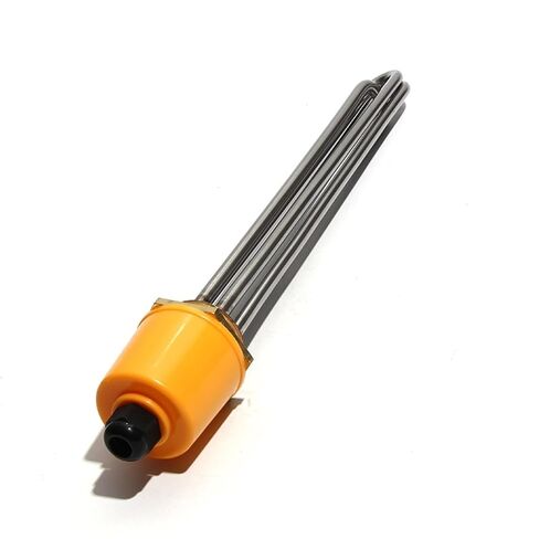 DN32 1 1/4" 1.25" BSPT Thread Electric Heating Element 3KW 190mm Length Tri Clamp Heaters 220V for Water Tank in Kuwait