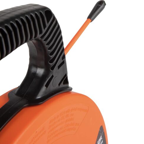شريط سمكة كهربائي غير موصل 56383 من Klein Tools، ساحبة أسلاك من الألياف الزجاجية متعددة الأخدود، طرف من النايلون، غطاء ومقبض محسن، 100 قدم in Kuwait