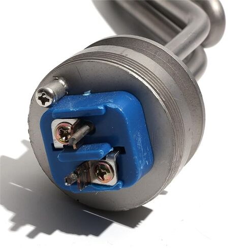 1.5 بوصة (OD50.5mm) عنصر تسخين تموج ثلاثي المشبك سخان مياه غاطس كهربائي 5500 وات 240 فولت in Kuwait