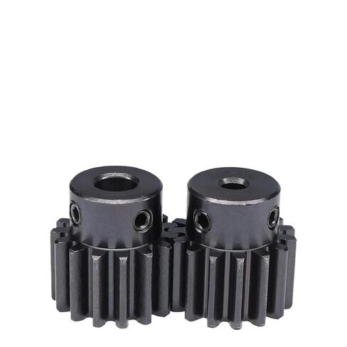ترس حفز 1.5M-15T/16T SC45 # الكربون الصلب ترس حجم الفتحة 5/6/6.35/7/8 مم 1 قطعة (1.5M16T (تتحمل 6.35)) in Kuwait