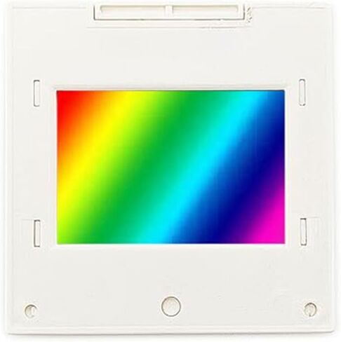 Transmission Diffraction Grating 2mm Optical Spectrophotometer Sheet for Physics Teaching Experiments, 50x50mm Frame(600lines/mm) in Kuwait