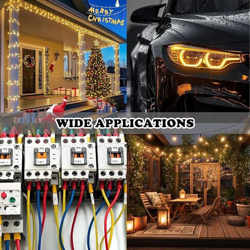 60Pcs Double Wire Plug in Connector with Locking Buckle, 2 Pin Led Light Strip Connector Quick Clip Fasteners Snap-On Blocks for Strip Lights DIY Crafting, Low-Voltage Decor & Model Kits in Kuwait
