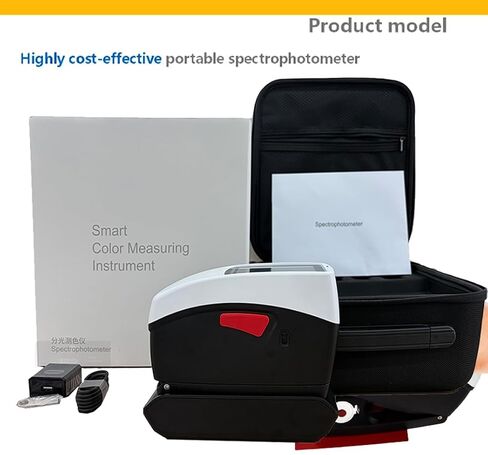 Digital Spectrophotometers Color Difference Meter Test Equipment with Φ11mm Caliber Accuracy 0.01 High Repeatability dE*ab≤0.02 Integrated Physical Positioning Holes Structure D/8 SCI SCE in Kuwait