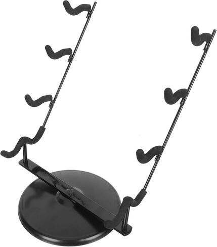 BESPORTBLE Desktop Dizi Holder Iron Flute Stand round Base Flute Organizer Rack for Wind Instrument Display and Household Storage in Kuwait