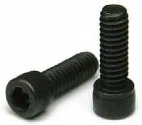 Socket Head Cap Screw, DIN 912, M8-1.25 x 15mm, Alloy Steel Metric Class 12.9, Black Oxide, Hex Socket (Quantity: 100) Coarse Thread, M8 Allen Bolt, Length: 15mm, Full Thread in Kuwait