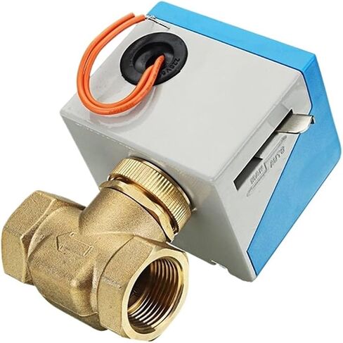 3/4" Motorized Electric Brass Globe Valves 2 Wire AC 220V in Kuwait