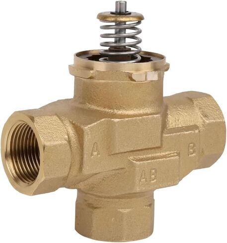 1/2'' 3/4'' 1'' Three-way Brass Motorized Valve AC220V Electric Globe Valve(1") in Kuwait