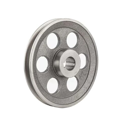V-Belt Pulley Dia 150mm Hollow Single-Slot A Type Pulley Cast Iron Wheel Power Tool Accessories ﻿(Bore 24mm) in Kuwait