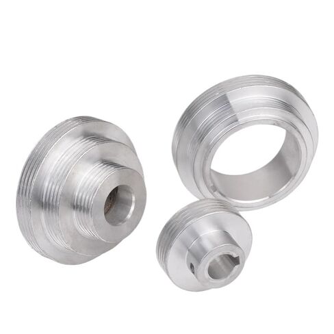 3pcs Metal Synchronous Belt Pulley Motor Synchronizing Wheel for WM210V BHC210 HS210 JY210V CTC210 HBM210 Lathe Spare Parts(Bore 14mm) in Kuwait