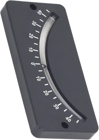 Asixxsix Tube Clinometer, -40 to 40 Degree Range Angle Inclinometer, Inclinometer with Fixing Hole for Horizontal Micro Angle Testing Compact Size ABS Housing Clear Damping Liquid Reading in Kuwait