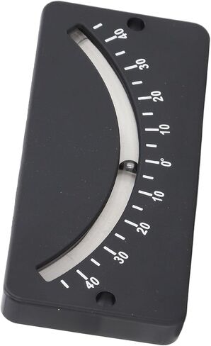 Asixxsix Tube Clinometer, -40 to 40 Degree Range Angle Inclinometer, Inclinometer with Fixing Hole for Horizontal Micro Angle Testing Compact Size ABS Housing Clear Damping Liquid Reading in Kuwait