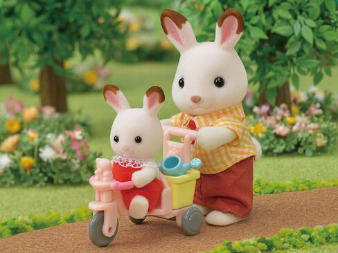 سلسلة Sylvanian Families للدراجة الثلاثية وأثاث السيارات in Kuwait