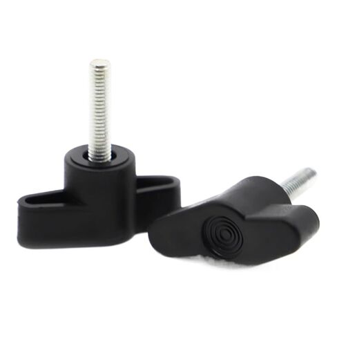 T Type Plastic Nylon Head Handle Thumb Screw Bakelite Bolt(25mm,M8 2pcs) in Kuwait