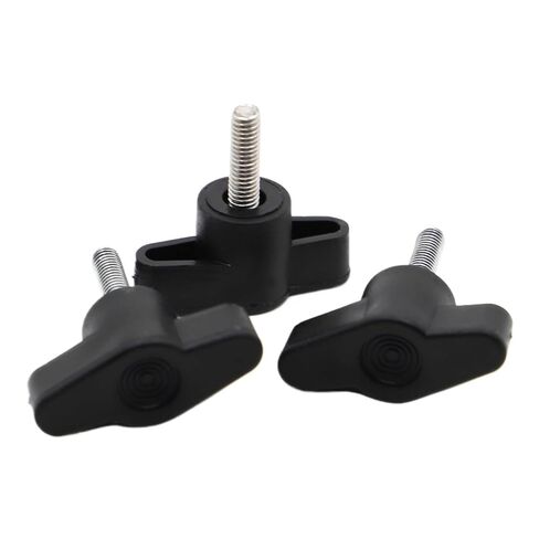 T Type Plastic Nylon Head Handle Thumb Screw Bakelite Bolt(25mm,M8 2pcs) in Kuwait