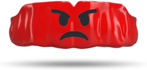 واقي الفم إمباكت كوستوم الاحترافي للفنون القتالية المختلطة/الملاكمة/المواي تاي، سلسلة التصميم (الغاضب) in Kuwait