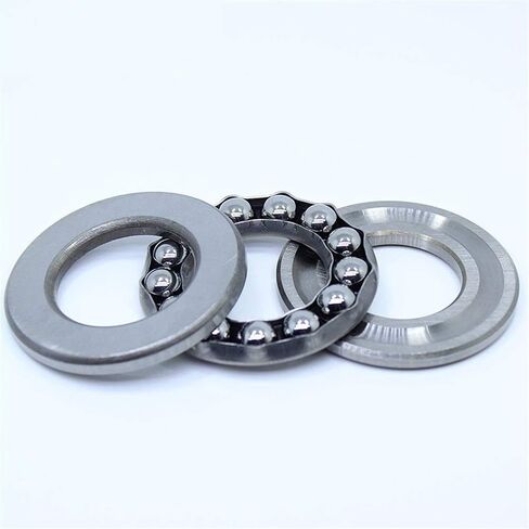 51203 Thrust Ball Bearing with Grooved Raceway 17x35x12mm ABEC-1 Axial Bearings 8203 in Kuwait