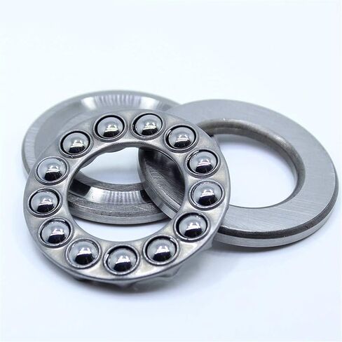 51203 Thrust Ball Bearing with Grooved Raceway 17x35x12mm ABEC-1 Axial Bearings 8203 in Kuwait