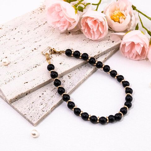 Beaded Phone Wrist Strap Beaded Cellphone Charm Wrist Lanyard for Women Teen Girls Phones Bracelet Strap with Tether Tab in Saudi Arabia