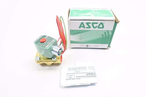 New ASCO 8210G009 RED-HAT II 120V-AC 3/4 in NPT Solenoid Valve D553550 in Kuwait
