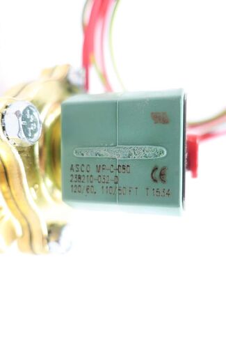 New ASCO 8210G009 RED-HAT II 120V-AC 3/4 in NPT Solenoid Valve D553550 in Kuwait