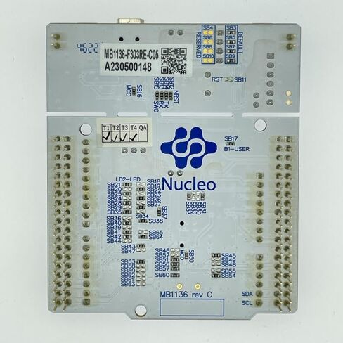 STM32F303RET6 MCU، ARM Cortex M4F core، STM32 Nucleo-64، يدعم اتصال Arduino وST Morpho in Kuwait