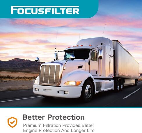 فلتر فاصل مياه الوقود من فئة OEM من FOCUSFILTER FS20175، حماية 50 ألف ميل، يناسب محركات ديترويت DD13، DD15 وDD16، يستبدل A0000385007، SN 40929 in Kuwait