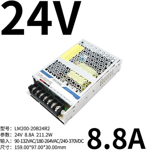 DC Switching Power Supply LM200-20B24R2 24V 8.8A in Kuwait