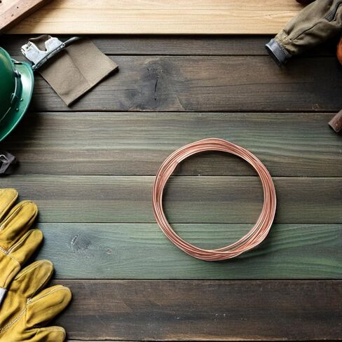 5 Meter Soft Copper Tube Coil 1.6mm Outer Diameter 0.6mm Inner Diameter Pure Copper for Air Conditioning and Refrigeration DIY in Kuwait
