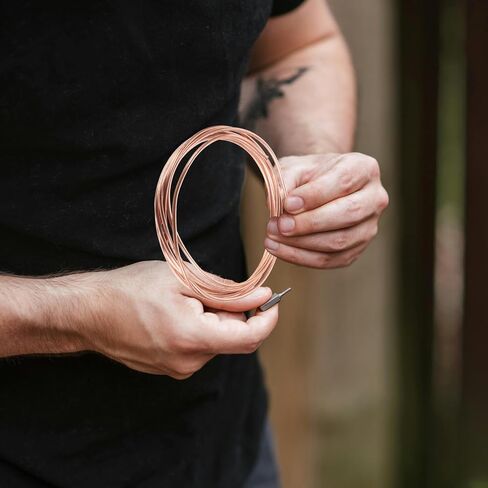 5 Meter Soft Copper Tube Coil 1.6mm Outer Diameter 0.6mm Inner Diameter Pure Copper for Air Conditioning and Refrigeration DIY in Kuwait