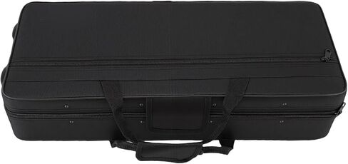 Alto Saxophone Case, Hard Shell Sax Carrying Bag Oxford Cloth Portable Water Proof Shockproof, with Adjustable Shoulder Strap, for Alto Saxophone Protection in Kuwait