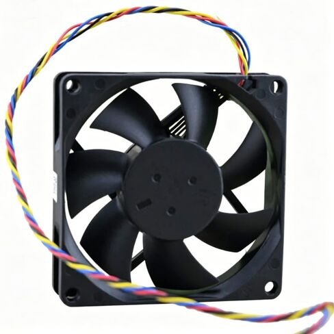 DASA0820R2U DC 12V 0.60A 80x80x20mm مروحة تبريد 4 أسلاك in Kuwait