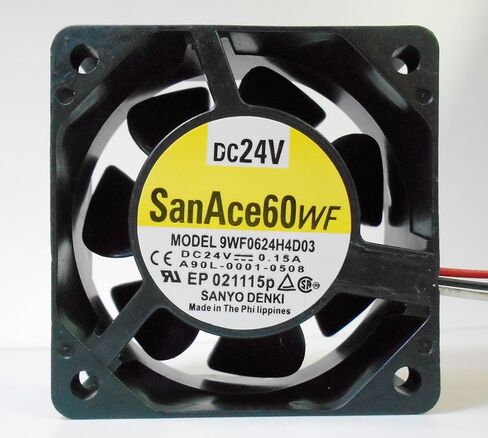 مراوح تبريد سانيو سان ايس 60 وات 9WF0624H4D03 FANUC A90L-0001-0508 24 فولت 0.15 أمبير 3 أسلاك in Kuwait