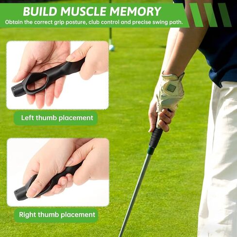 Golf Alignment Stick Holder Kit, Golf Training Aid Angle Adjustable with 6 Fiberglass Alignment Rods and ABS Angle Board, Swing Path Trainer Board for Backyard Practice in Kuwait