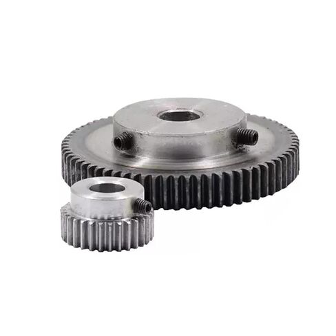 One Piece Spur Gear 1M30T 45#Steel Screw Hole Hole 6/6.35-15mm 8/12/16Pcs(16PCS,1M30T 12mm Hole) in Kuwait