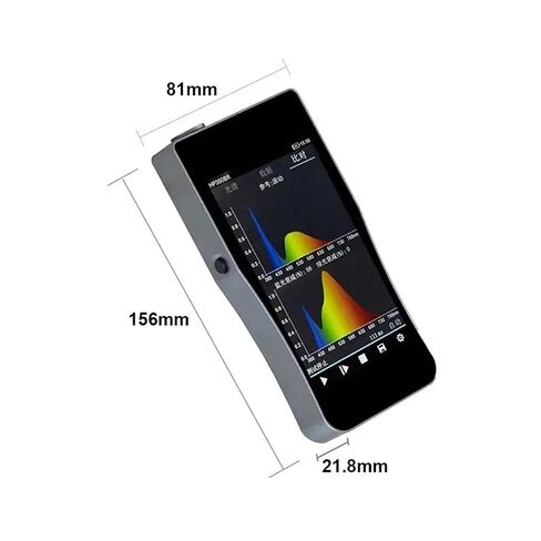 Spectrometer, 380-780nm CCT CRI Lux Test 5 Inches Handheld Spectrometers Spectral Light Meter in Kuwait