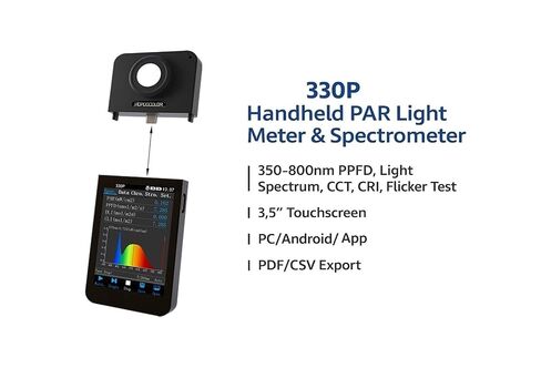 Spectrometer, Portable Spectrometer for Indoor Grow Lights, Measures Full Spectrum in Kuwait