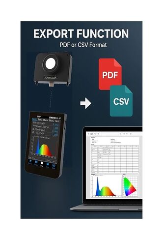 Spectrometer, Portable Spectrometer for Indoor Grow Lights, Measures Full Spectrum in Kuwait