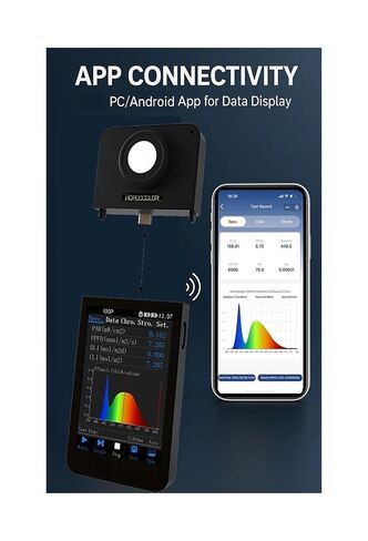 Spectrometer, Portable Spectrometer for Indoor Grow Lights, Measures Full Spectrum in Kuwait