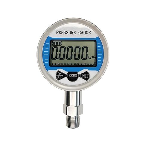 1pcs 1/4 Thread 100Mm Dial 0-60Mpa Gas Water Oil Air Fuel Pressure Measurement Gauge LCD Display in Saudi Arabia